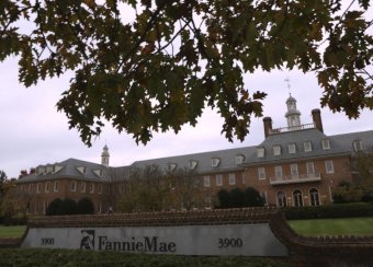 Fannie Mae headquarters building is seen in Washington