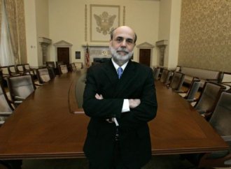 Federal Reserve Board Chairman Ben Bernanke in the board room at Federal Reserve headquarters in Washington. File photo.