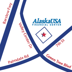 Victorville Financial Center map